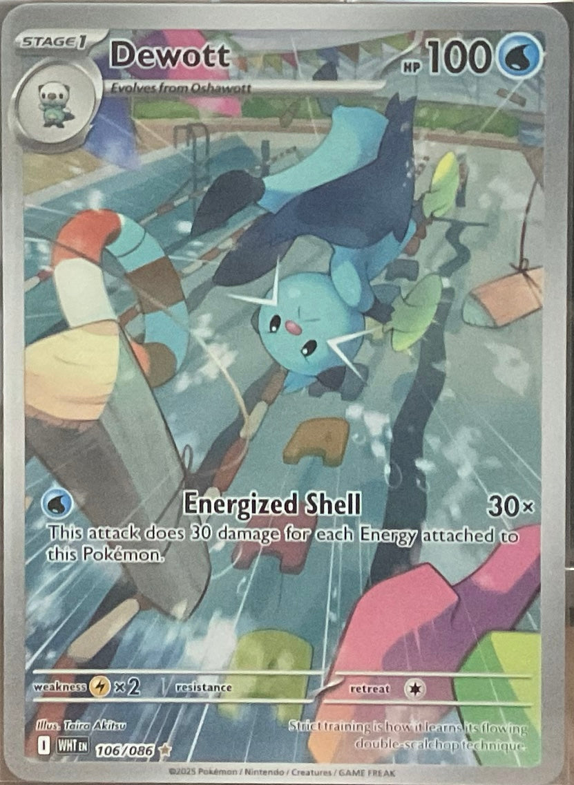 Dewott #106 – Pokémon White Flare