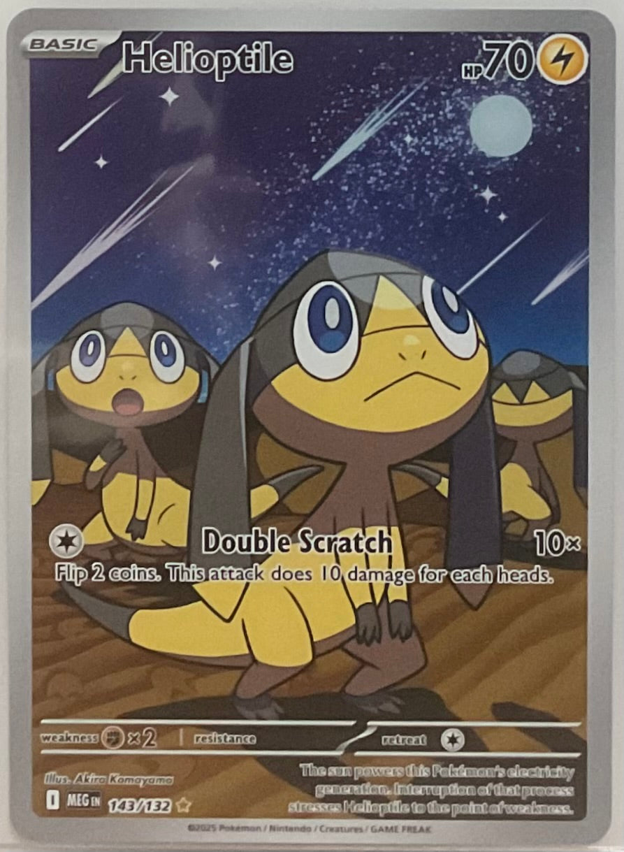 Helioptile #143 - Pokémon Mega Evolution