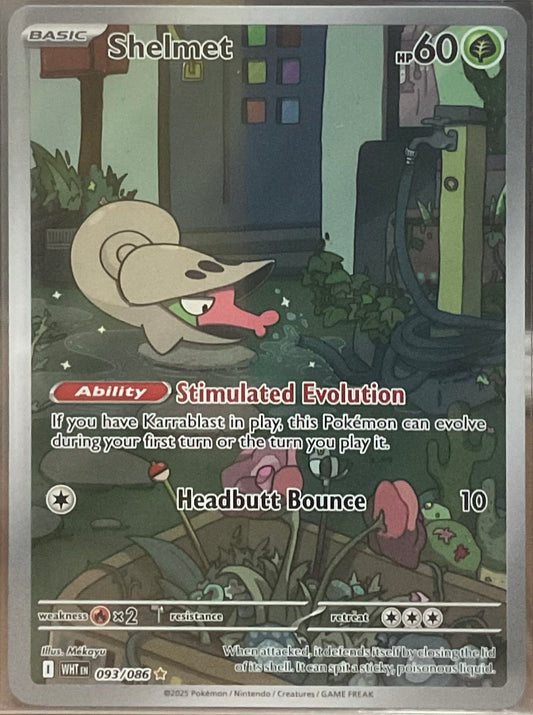 Shelmet #93 – Pokémon White Flare