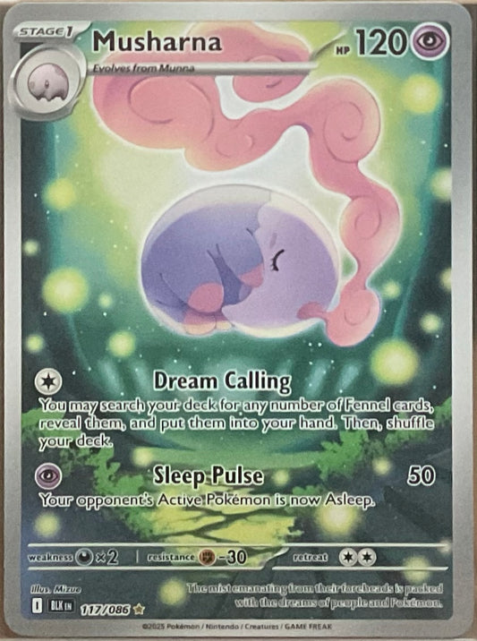 Musharna #117 - Pokémon Black Bolt