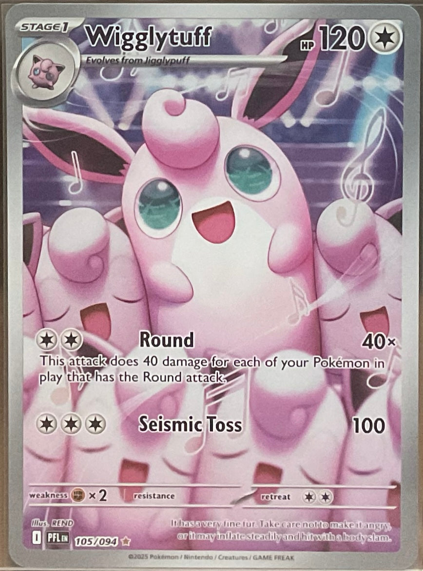 Wigglytuff #105 - Pokémon Phantasmal Flames