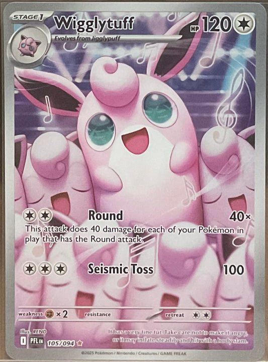 Wigglytuff #105 - Pokémon Phantasmal Flames