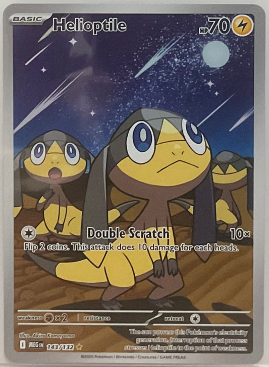 Helioptile #143 - Pokémon Mega Evolution